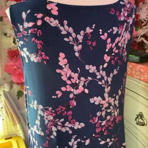 Investments soft separates twilight blms plus size dress 3x - Picture 4 of 7